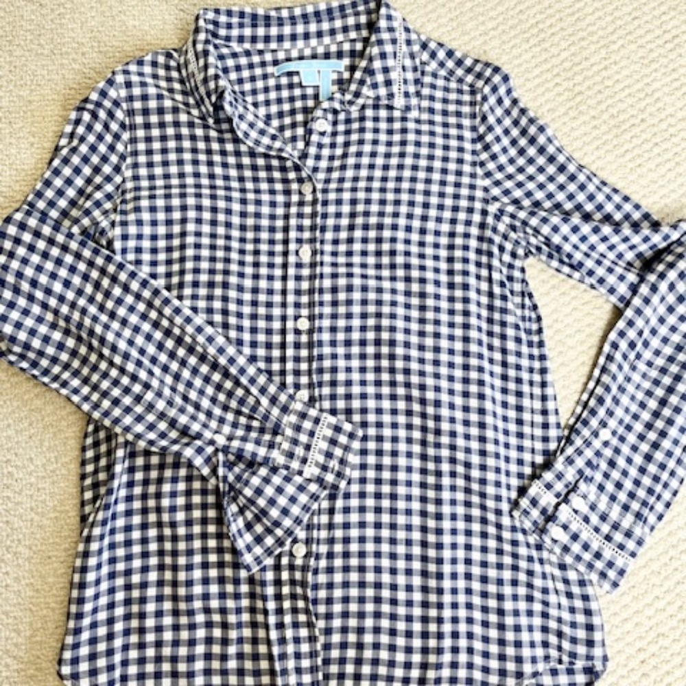 Draper James Button Down Shirt, Size 2
